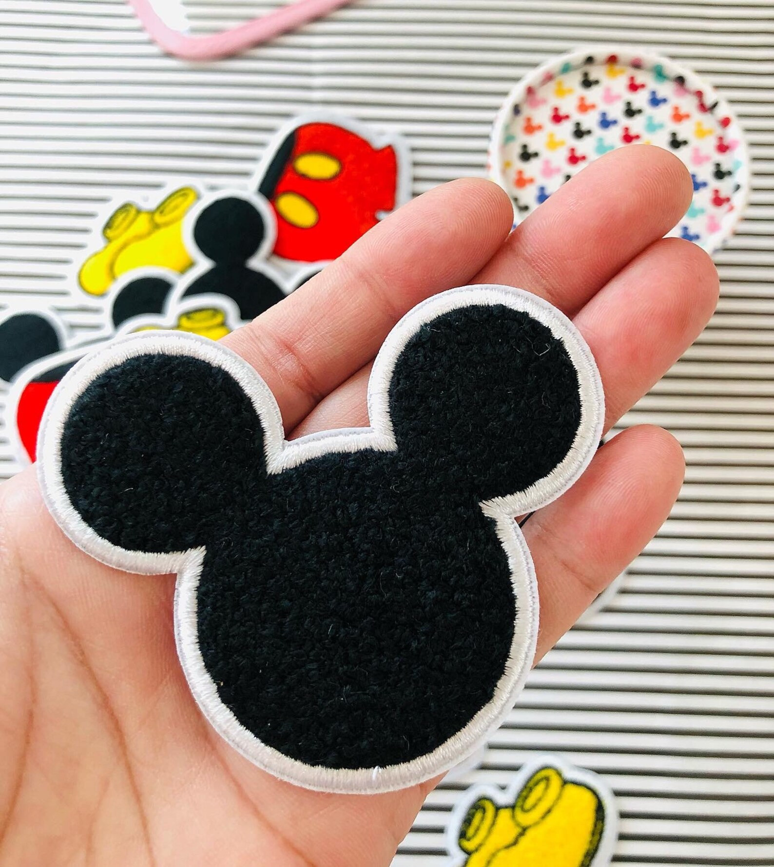 Mouse Head Chenille Patch | Etsy | Etsy (US)