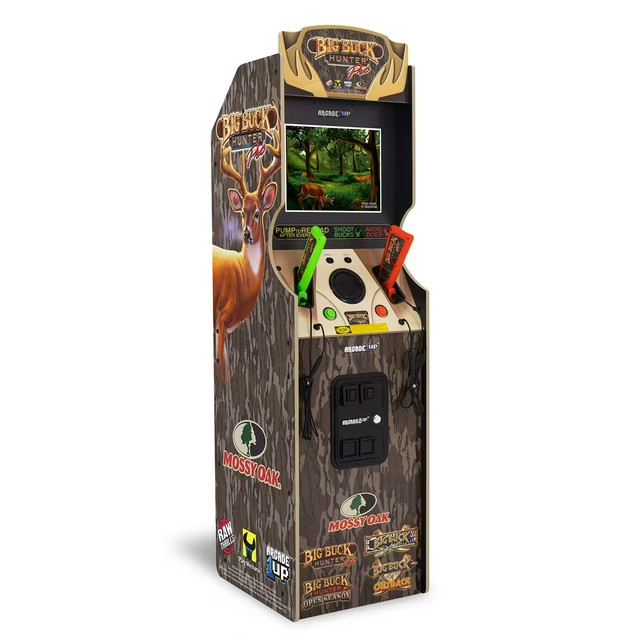 Arcade1Up Big Buck Hunter Mossy Oak Deluxe Arcade Machine | Sam's Club