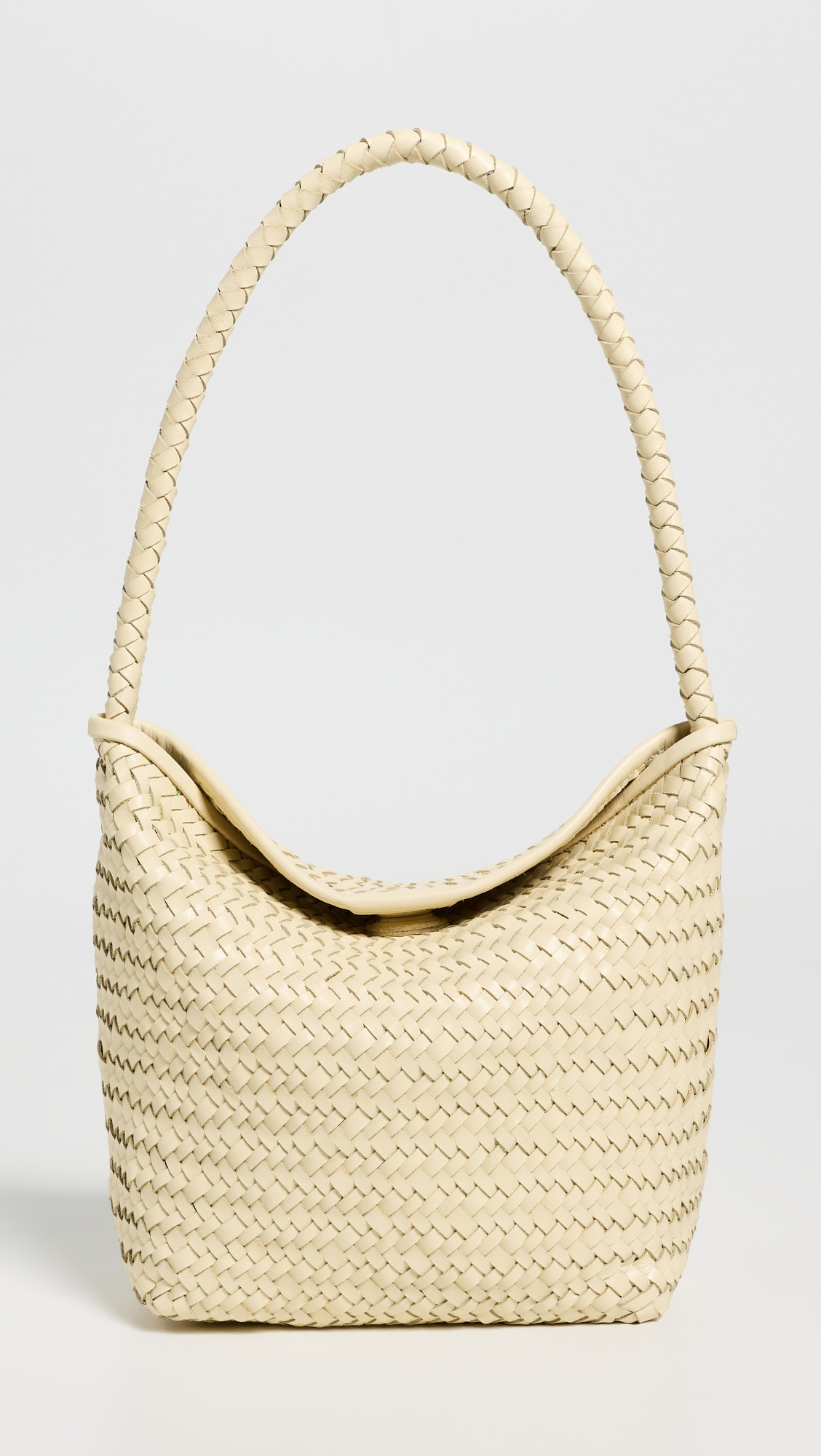 Madewell The Handwoven Shoulder Bag Pale Pineapple One Size | Shopbop