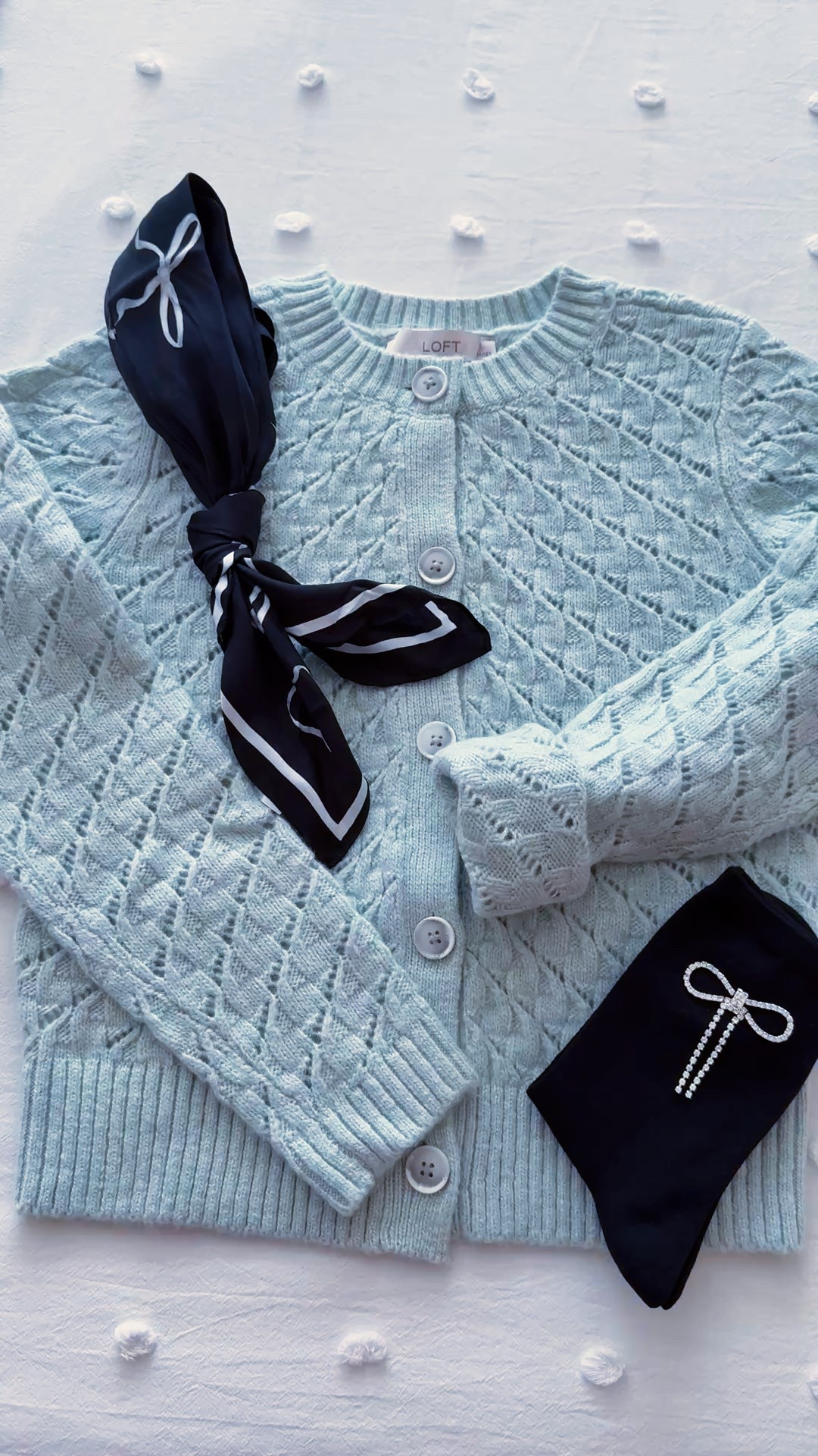 Shimmer Pointelle Cardigan from Loft on sale for just $25. The color is so much beautiful in person. Very soft, love the shimmer in it. Really cute for a Christmas or acNew Year’s Eve party. 

#LTKHoliday #LTKSeasonal #LTKGiftGuide