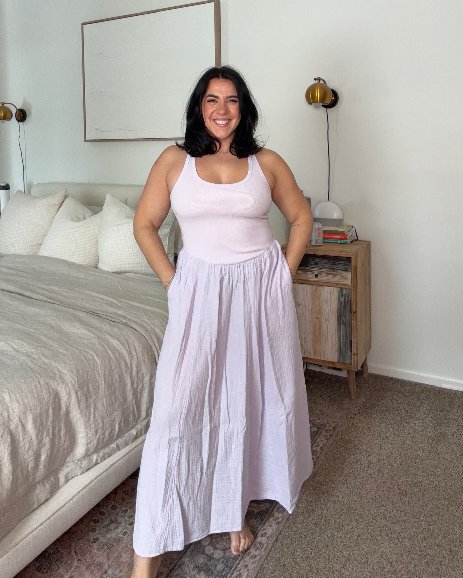 LTK x Aerie sale! Stackable 20% off with discount code in the app! These drop waist dresses are so flattering on an inverted triangle body shape! I'm in a M :)

#LTKMidsize #LTKSeasonal #LTKSaleAlert