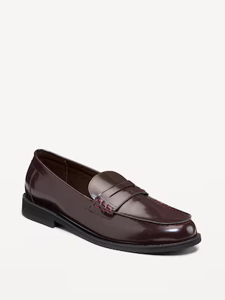 Faux-Leather Loafers for Men | Old Navy (US)