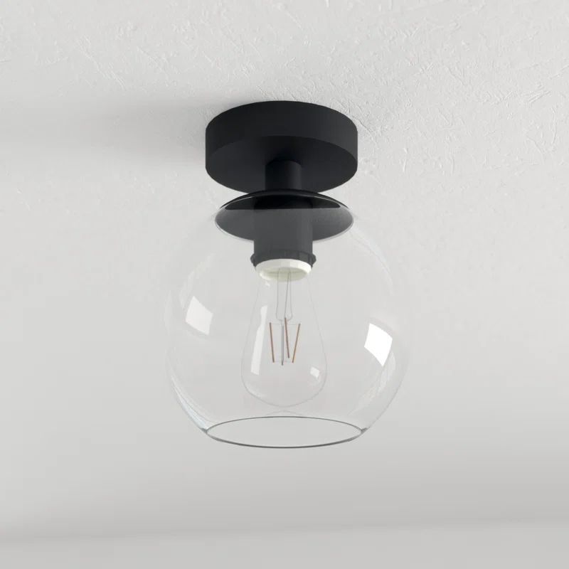 Snead 1 -Light Semi Flush Mount | Wayfair North America