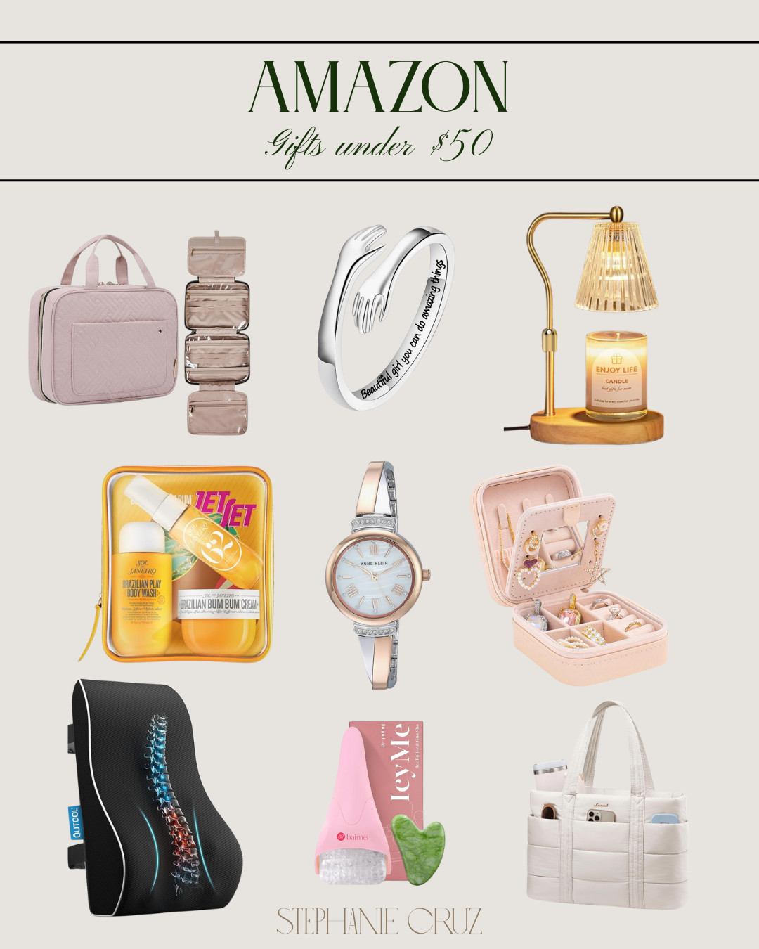 Amazon — gift ideas under $50. Thoughtful, affordable, and all ready to shop.
#AmazonGifts #Under50 #GiftGuide2025 #LTKGifts 

 #LTKGiftGuide #LTKFindsUnder50 #LTKTravel