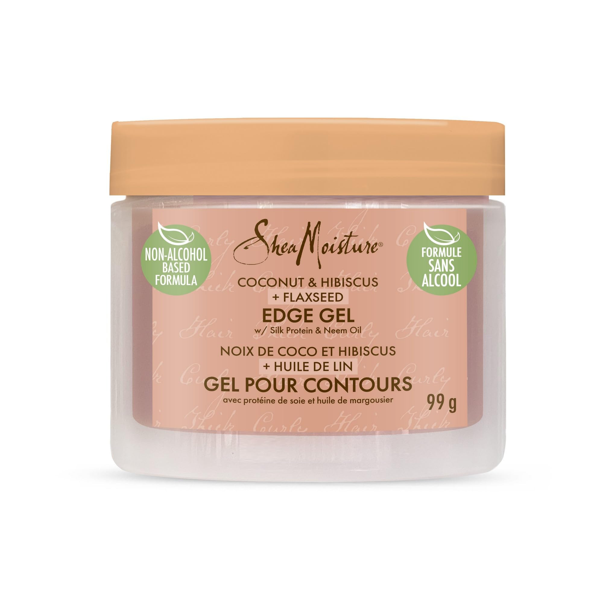 Shea Moisture Edge Gel Paraben-Free Hair Styling Coconut & Hibiscus + Flaxseed with Coconut Oil, ... | Amazon (CA)