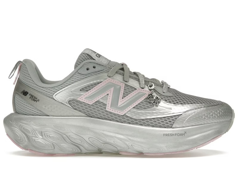 Men's New Balance Fresh Foam Trainer GANNI Sneakers in Silver Metallic/Grey/Pink | StockX