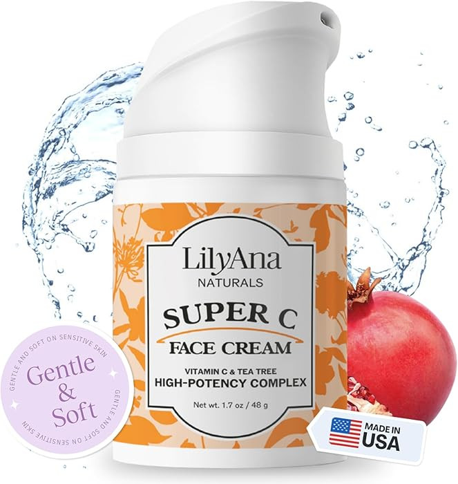 LilyAna Naturals Face and Neck Moisturizer for Women and Men - Moisturizer Face and Neck Cream fo... | Amazon (US)