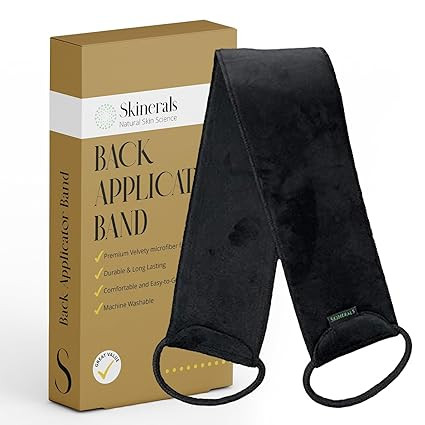 Skinerals Back Tanning Applicator Band – Self Tanner Mitt for Back, Lotion, Mousse & Sunscreen,... | Amazon (US)