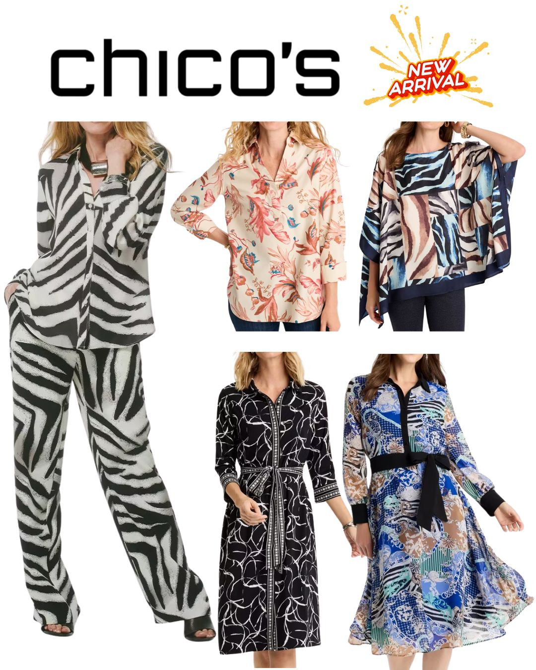 I love all of the animal prints. The zebra set is amazing
I wea a size 0 in Chico’s unique sizing. I am 5’7” 130 lbs 
Leopard, zebra, python prints

#LTKOver40 #LTKootd #LTKWorkwear