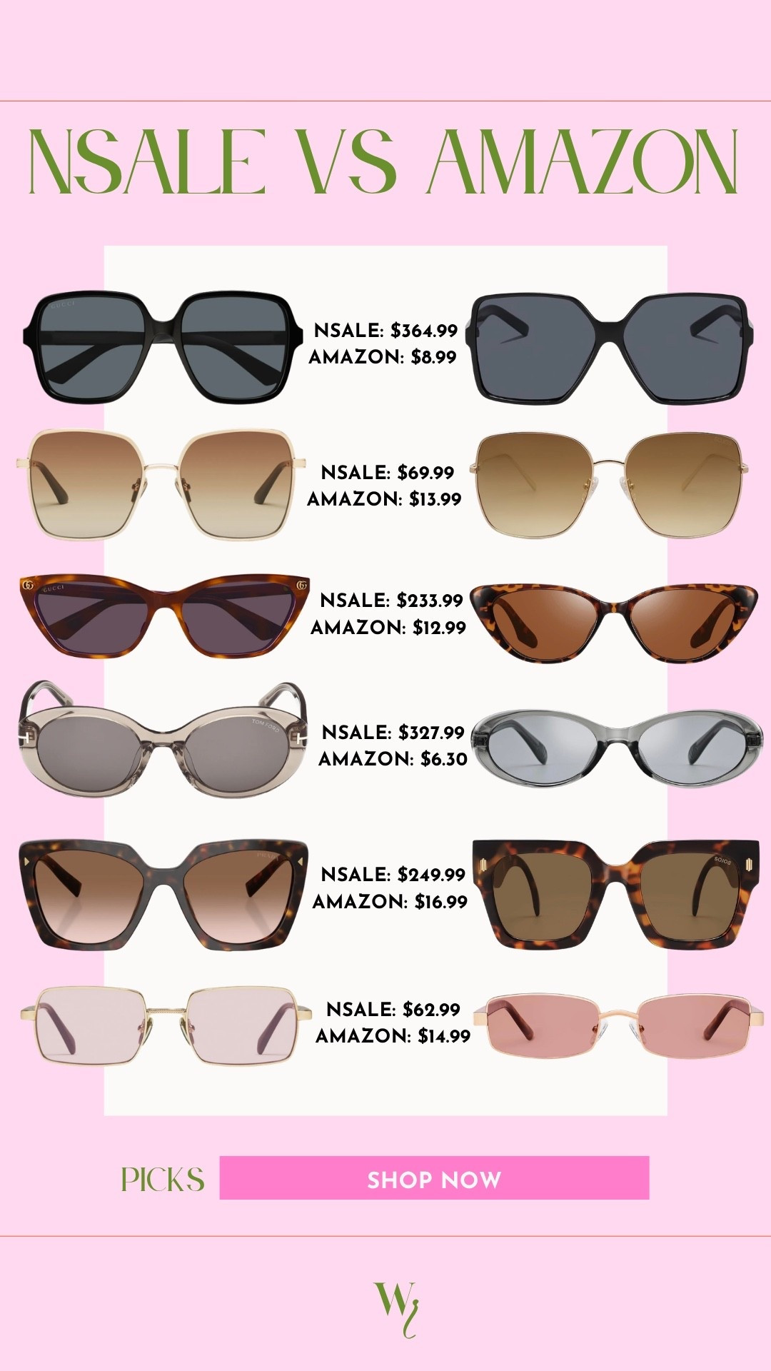 Nordstrom sale VS Amazon sunglasses - grab these Amazon picks now for half the price!

#LTKSaleAlert #LTKBeauty #LTKootd