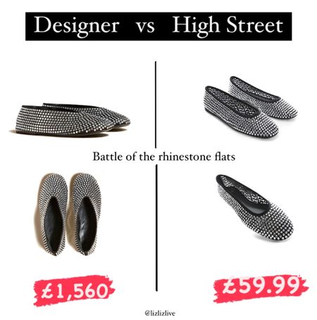 Step into this week with shimmer 💎

Rhinestone flats from designer and high street brands 🖤

-

#ootd #diamonteflats #rhinestoneflats

#LTKstyletip #LTKshoecrush #LTKSeasonal
