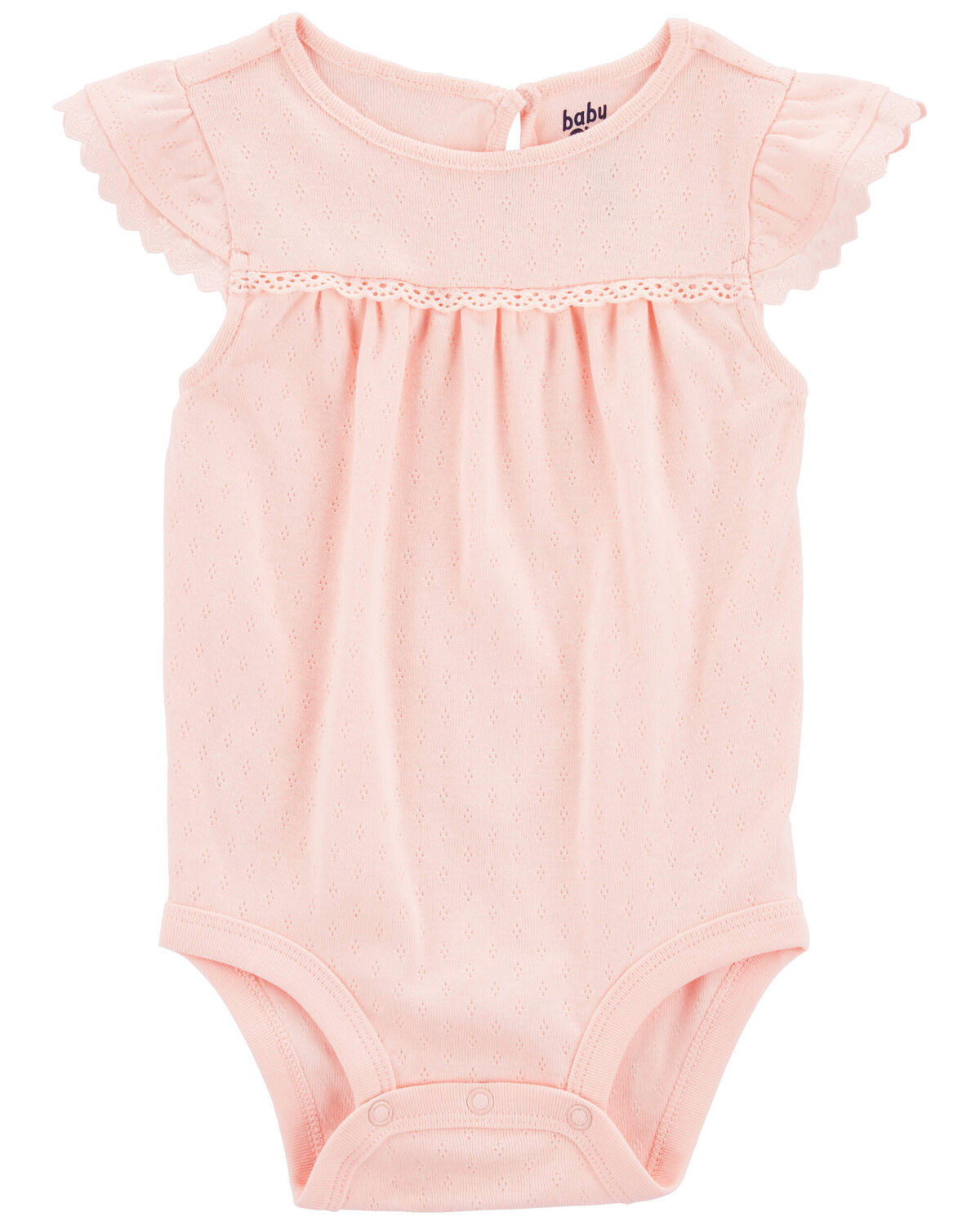 Baby Cotton Pointelle Bodysuit | Carter's