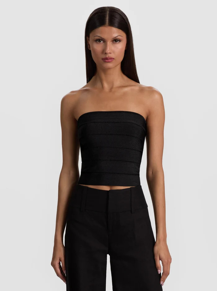 ALISON BANDAGE TUBE TOP | Alice + Olivia