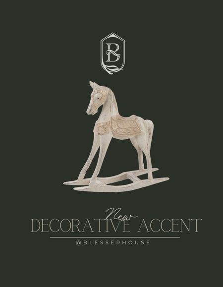 Perfect for a kid or baby room! 
Small accent
Horse decor

#LTKhome