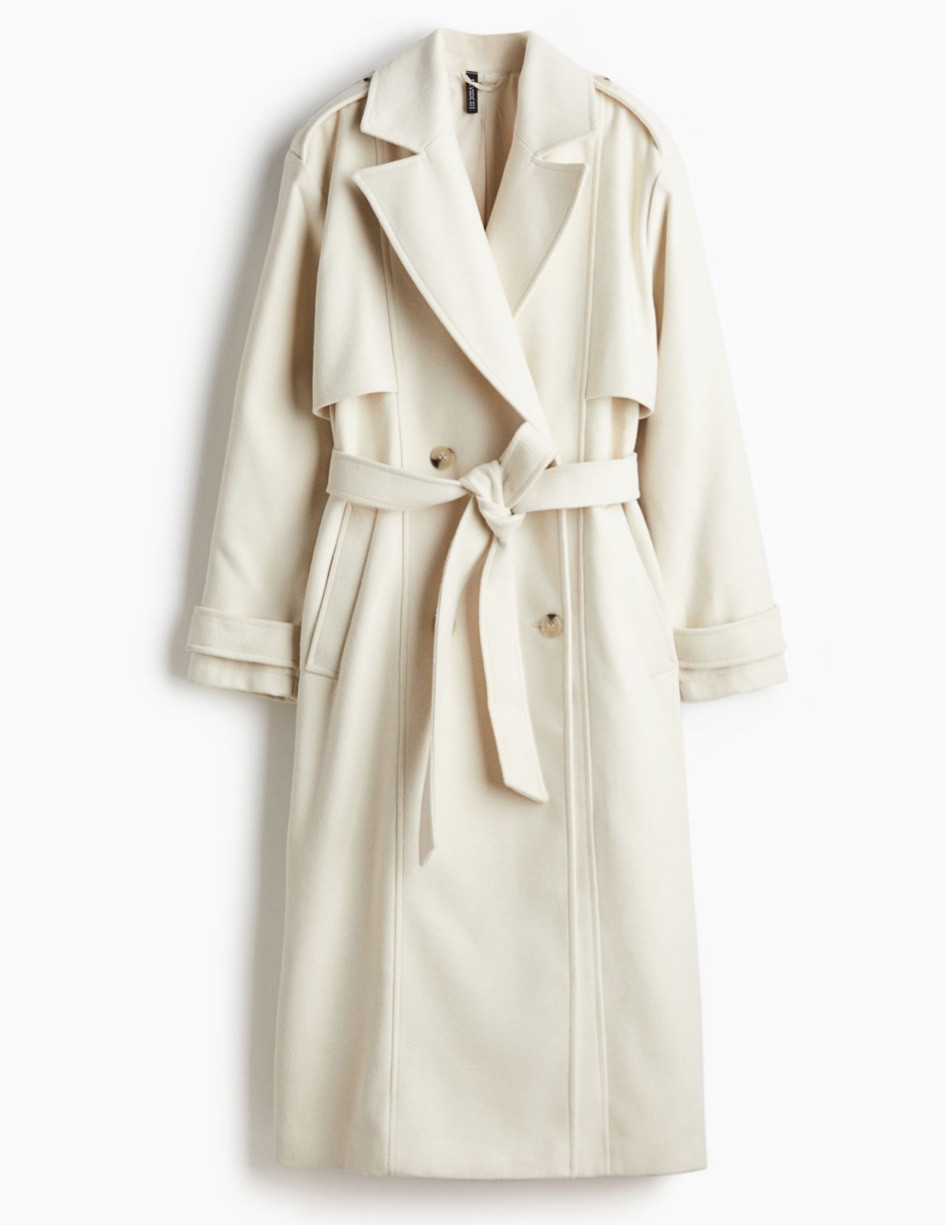 this trench coat is on sale for $63! Beautiful 😍 and love the color 