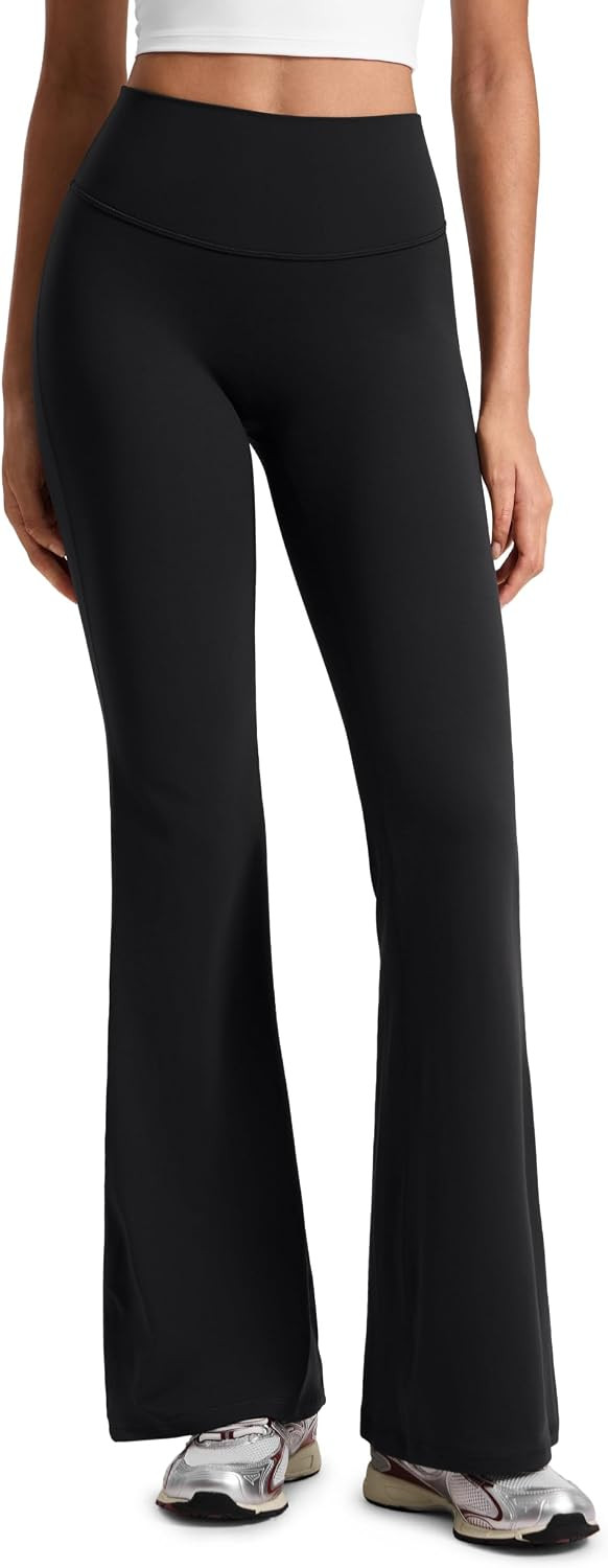 CRZ YOGA Softretch Flare Leggings 29"/31"/33" | Amazon (US)