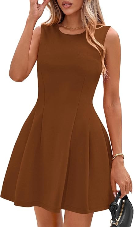 PRETTYGARDEN Summer Dresses for Women 2026 Elegant Classy Spring A Line Business Casual Work Grad... | Amazon (US)