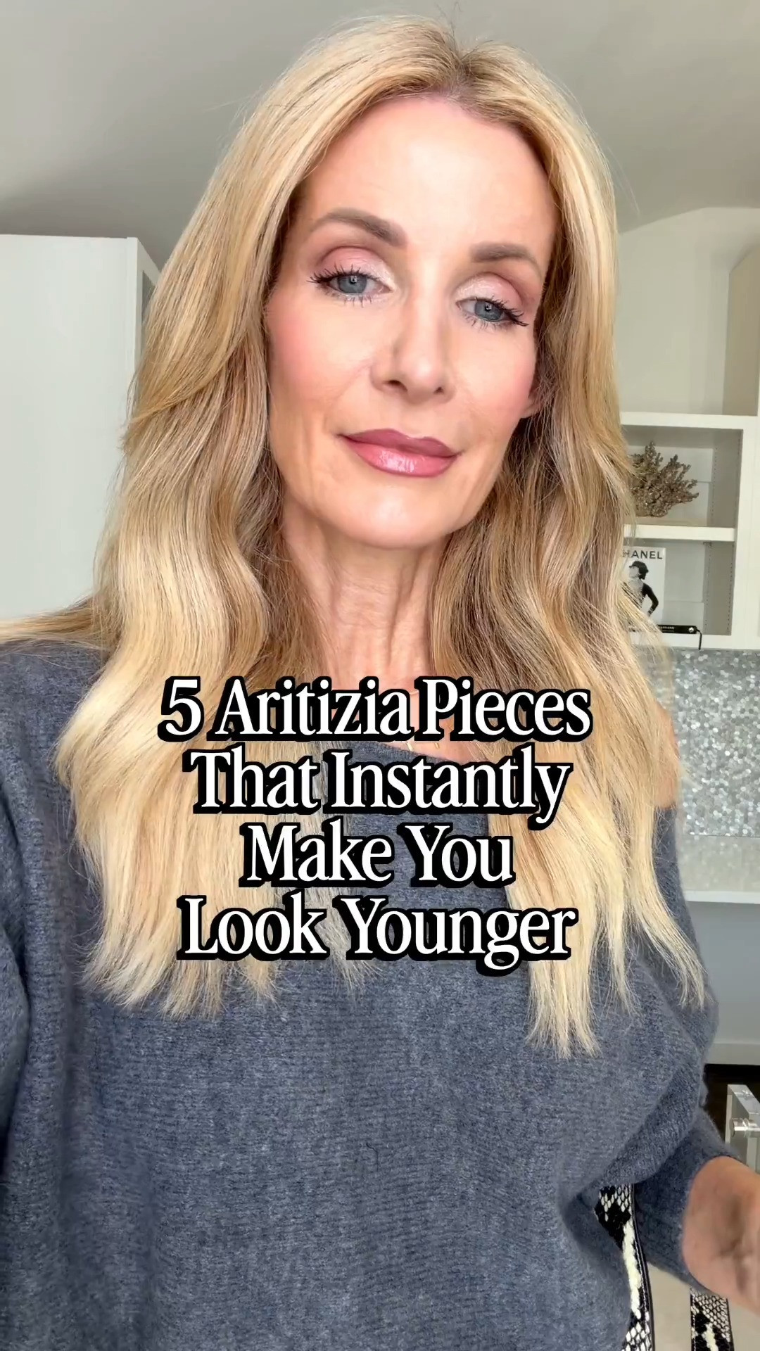 5 Aritzia pieces that instantly age-proof your closet ✨ 1️⃣ Slate blue cashmere sweater — unbelievably soft, comes in several colors, this shade is my favorite 2️⃣ Burgundy going-out top — cowl neckline, built-in shoulder pads, looks so much more expensive than it is 3️⃣ Wide-leg dark wash denim — true perfection, available in multiple inseam lengths 4️⃣ Satin midi skirt, lace trim — this burgundy is stunning in person 5️⃣ Denim bomber jacket — the ultimate throw-on-with-anything elevator piece Sizing: wearing XS in the sweater, top, skirt, and jacket; size 24 in the denim. Everything runs true to size. 

 

#LTKgrwm #LTKdayinmylife #LTKootd