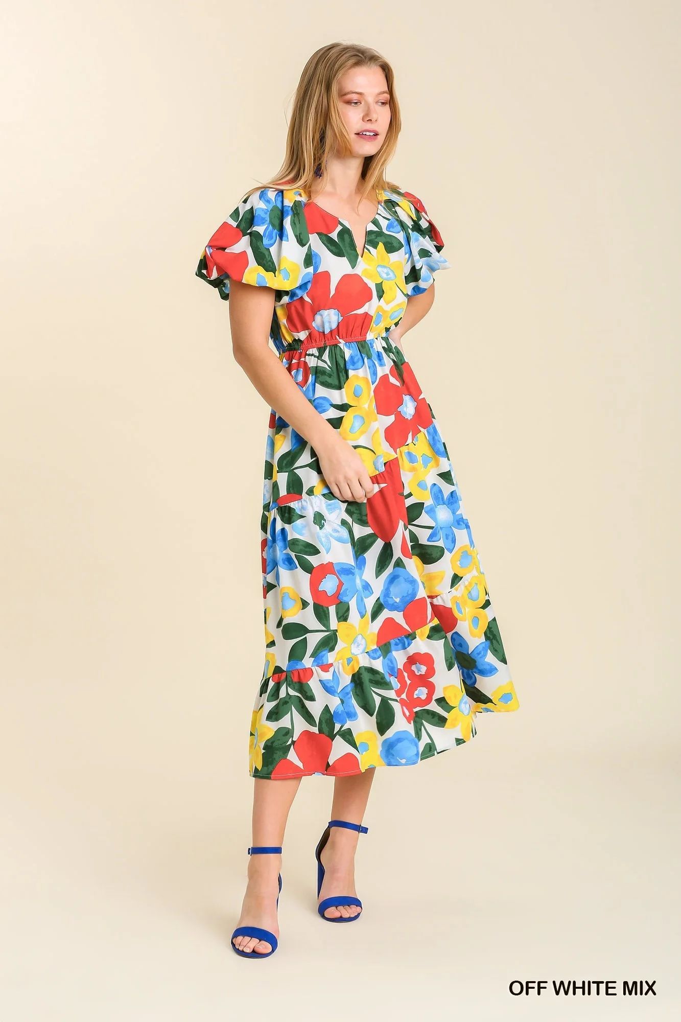 FLORAL MIDI DRESS | HARRINGTONS