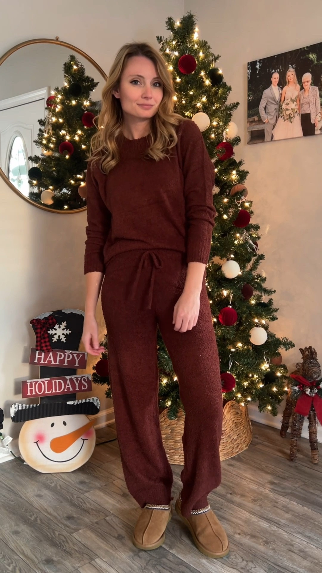 Absolutely love this cozy set, it feels like a cloud! Affordable and perfect for the cold winter months

#LTKFindsUnder100 #LTKSeasonal #LTKFindsUnder50