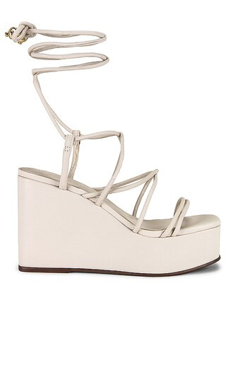 Magdalena Casual Wedge in White | Revolve Clothing (Global)