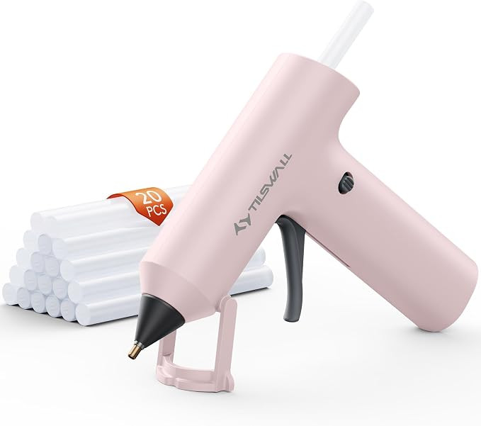 Tilswall Cordless Hot Glue Gun, W106s, Fast Preheating with 2Ah Battery | 90s Fast Preheating, Gl... | Amazon (US)
