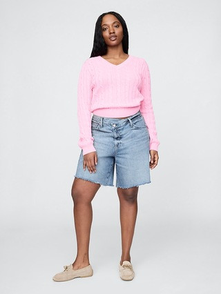 8" Mid Rise '90s Loose Denim Bermuda Shorts | Gap (US)