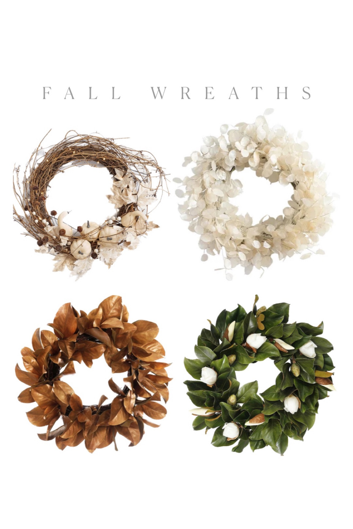 Beautiful fall wreaths, front porch decor 

#LTKhome #LTKSeasonal #LTKsalealert