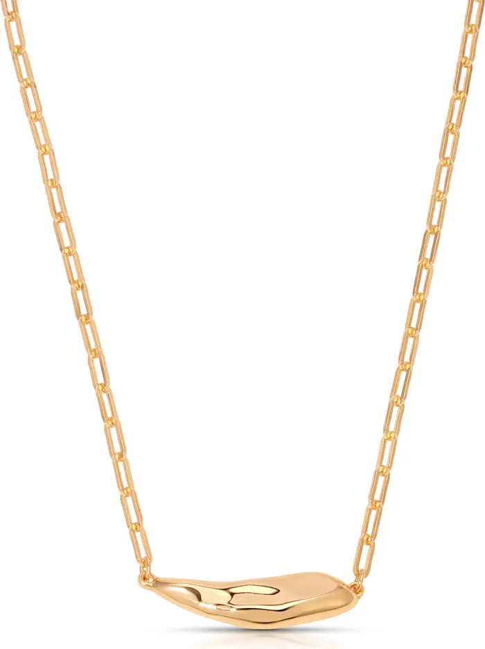 Metallic Flow Pendant Necklace | Nordstrom