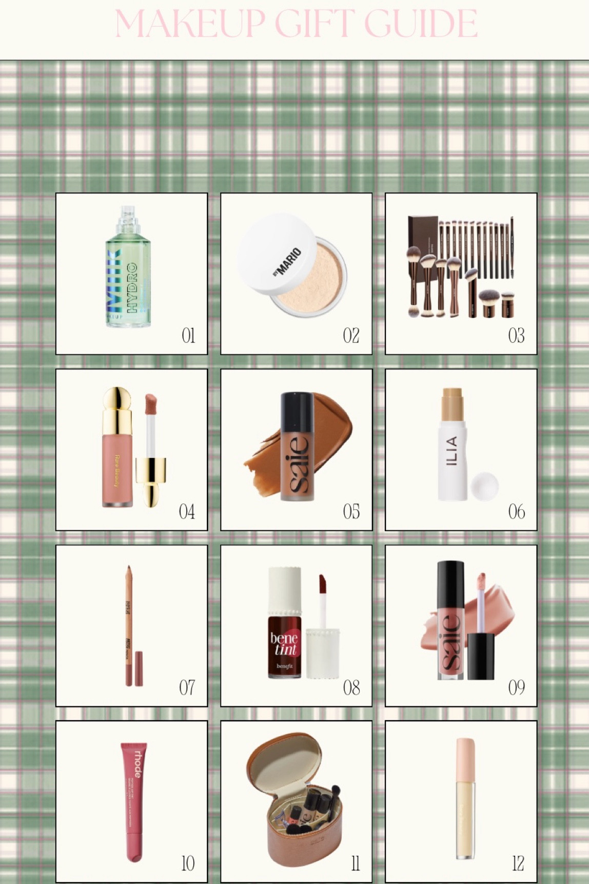 Makeup gift guide💄 my personal favs! These are the only non drug store products in my daily makeup routine so I think they’re worth the extra $!

#LTKBeauty #LTKgrwm #LTKGiftGuide