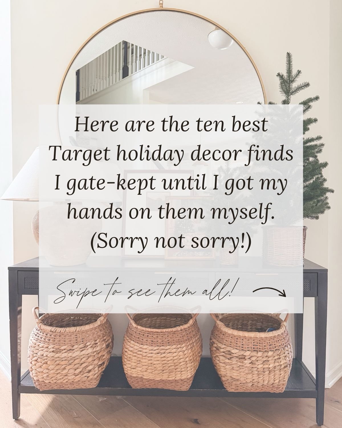 The top ten holiday decor finds at Target? All right here. 

#LTKHoliday #LTKFindsUnder100 #LTKHome