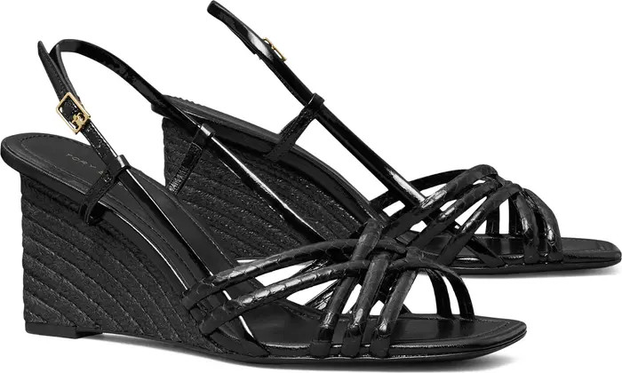 Metallic Wedge Espadrille Sandal (Women) | Nordstrom