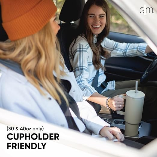 Simple Modern 40 oz Tumbler with Handle and Straw Lid | Insulated Reusable Stainless Steel Water ... | Amazon (US)