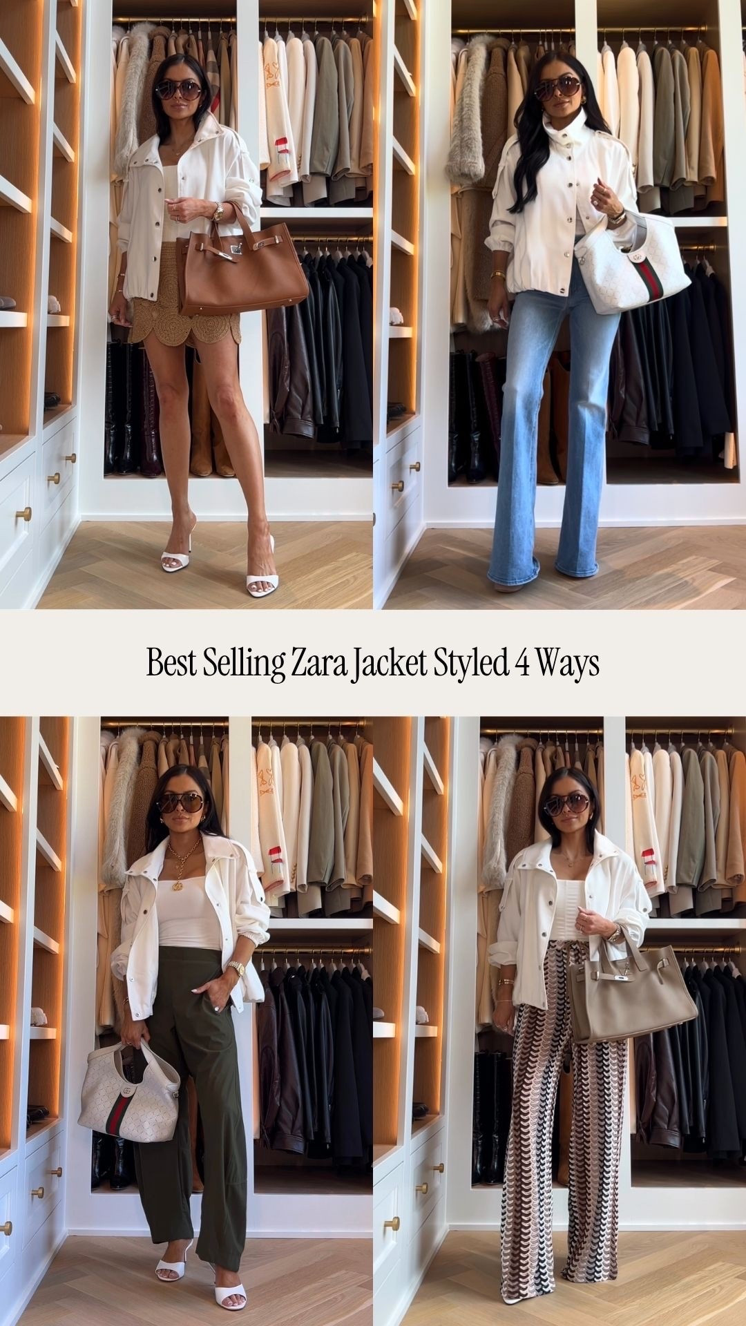 Zara summer outfit
Zara best selling jacket styled 4 ways! This lightweight jacket is under $100 and can be worn to work, date nights or vacations!

#LTKOver40 #LTKmomlife #LTKootd