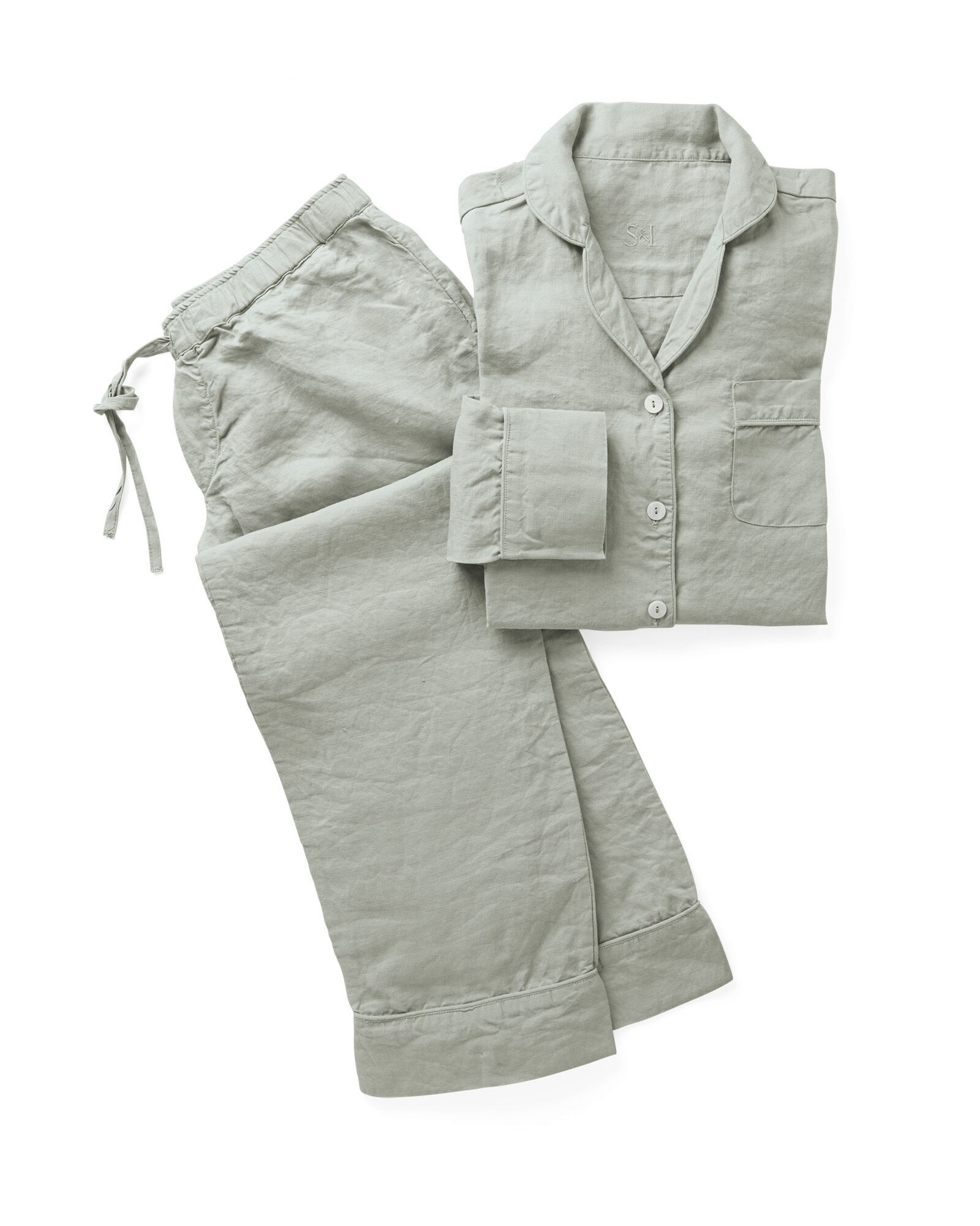 Positano Linen Pajamas | Serena and Lily