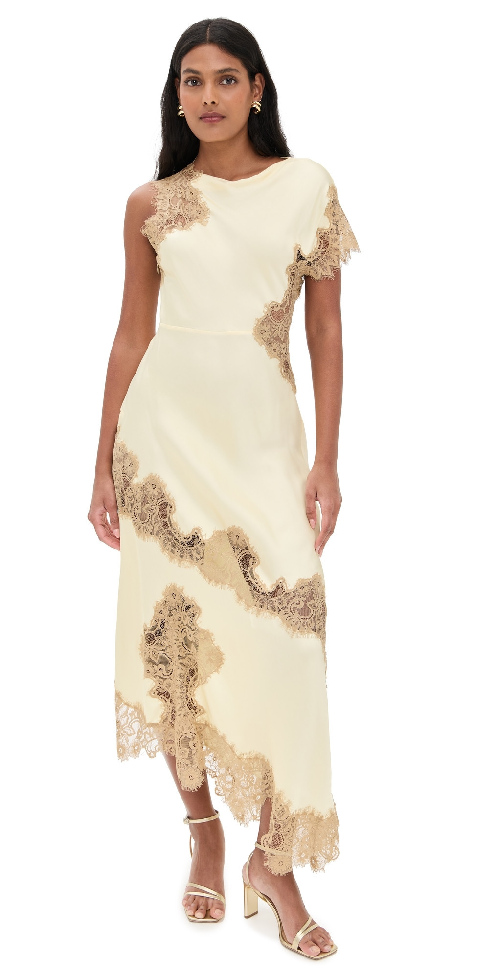 A. L.C. Alessia Dress Light Canary/Beige 4 | Shopbop