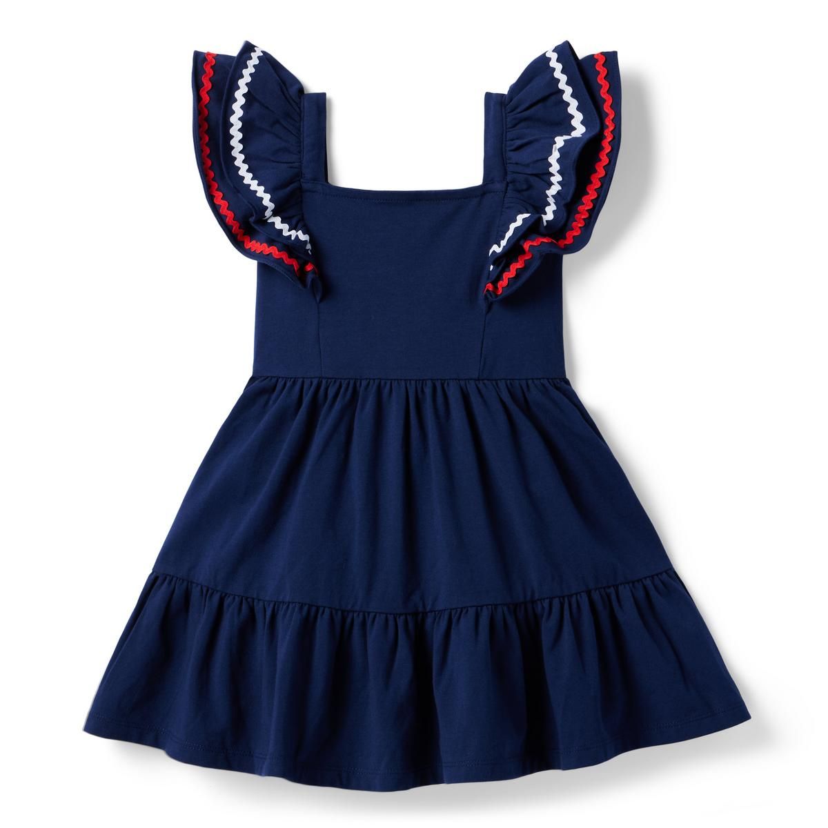 Ric Rac Ruffle Dress | Janie and Jack