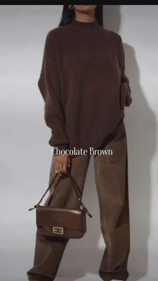 Chocolate brown is such a classic and iconic color for fall, making it a true staple for any wardrobe. It adds a rich depth to your outfits while keeping things timeless and elegant. It's also a great way to elevate any fall capsule wardrobe, bringing in warmth and sophistication. I love incorporating chocolate brown through trousers, sweaters, coats, ballet flats, and more. Overall, it’s the perfect color to embrace the season in style!
 

 #LTKSeasonal #LTKShoeCrush #LTKItBag