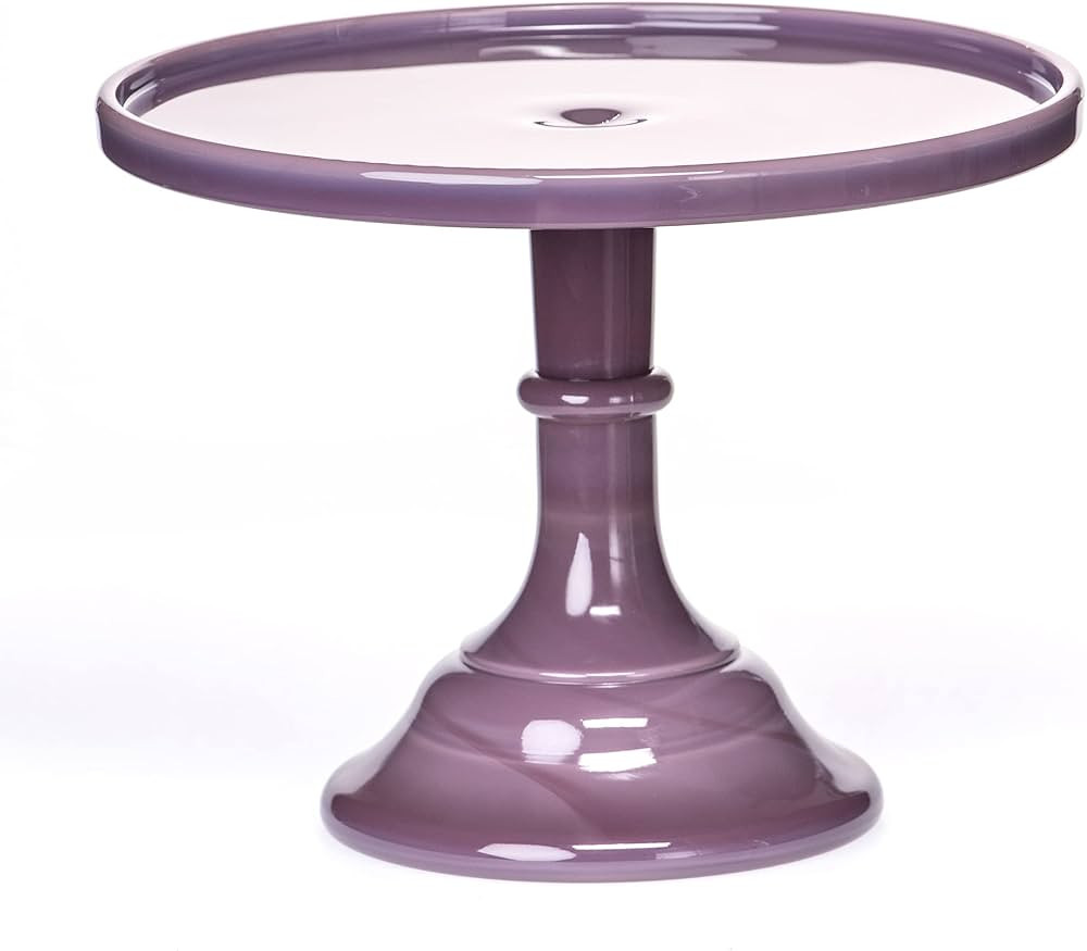 Mosser Glass Eggplant 9 Inch Cake Plate | Amazon (US)