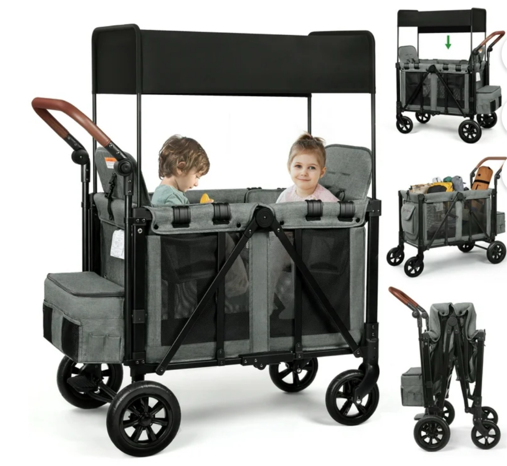 Normally $379
On sale for $219

Vomeast Wagon Stroller for 2 Kids, 3-in-1 Wagon Stroller with Canopy, Adjustable Handlebars, Removable Seat for Toddlers



#LTKKids #LTKFamily #LTKBaby