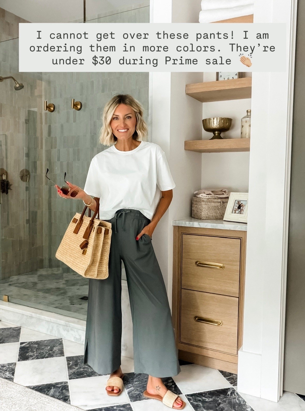 This is the perfect travel look for the summer! Currently on sale for Amazon Prime Day & my shoes are 40% off today only at Target! Wearing S!

Loverly Grey, Amazon, travel outfit, prime day, athleisure, Target circle week

#LTKSaleAlert #LTKTravel