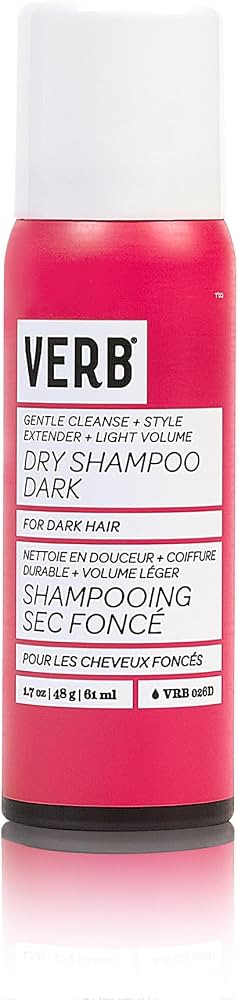 VERB Dry Shampoo Dark – Refresh, Absorb Oils + Extends Styles - Refreshing Dry Shampoo Spray fo... | Amazon (CA)