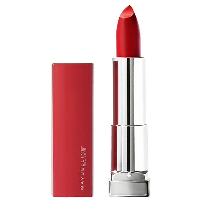 Maybelline New York Color Sensational Made for All Lipstick, Red For Me, Matte Red Lipstick | Amazon (US)