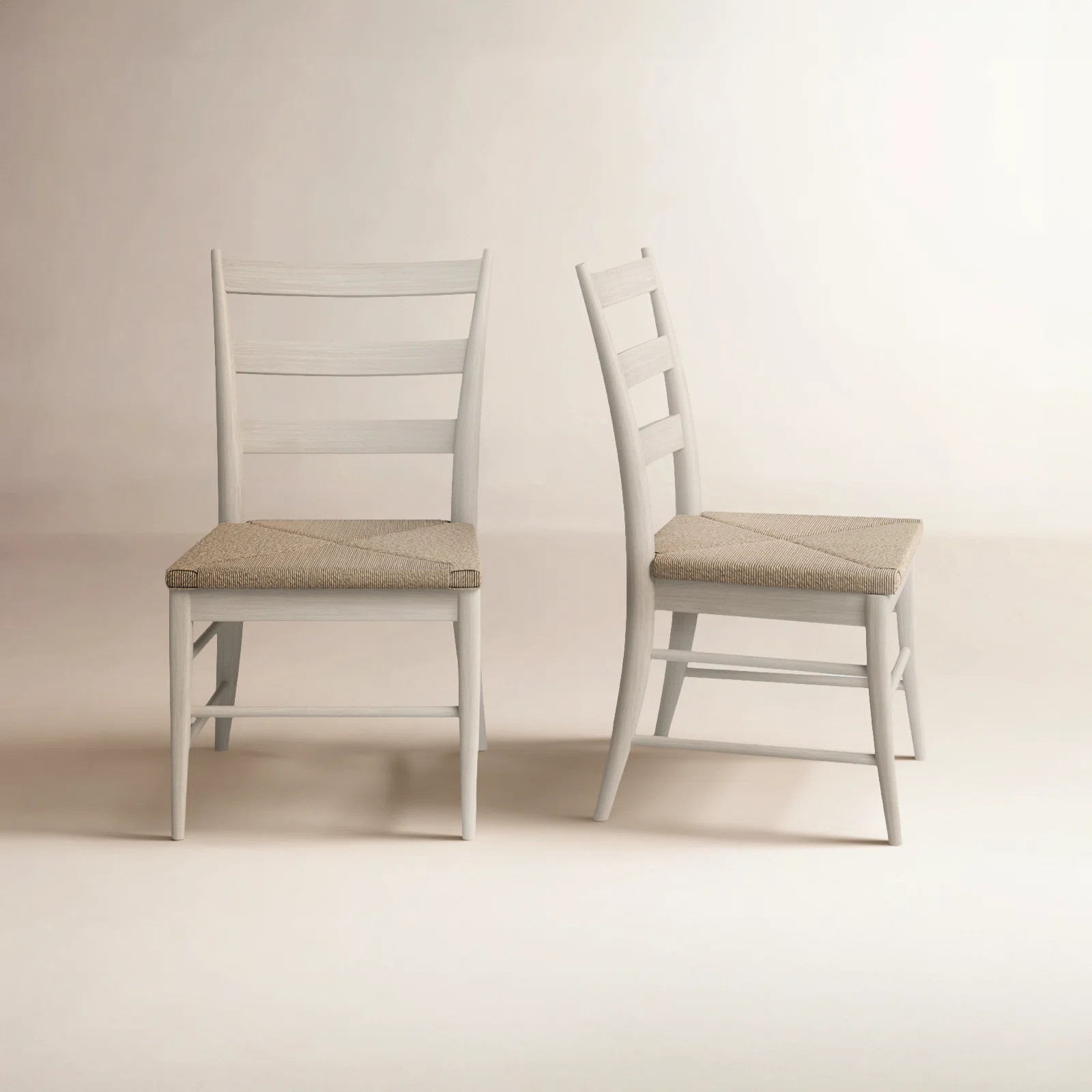 Shannen Woven Ladder Back Side Chair (Set of 2) | Birch Lane