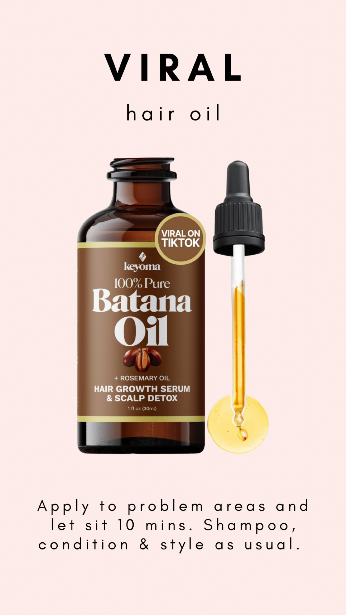 I have read rave reviews about this viral hair oil. It is on the way. Add to cart. 

#LTKBeauty #LTKSaleAlert