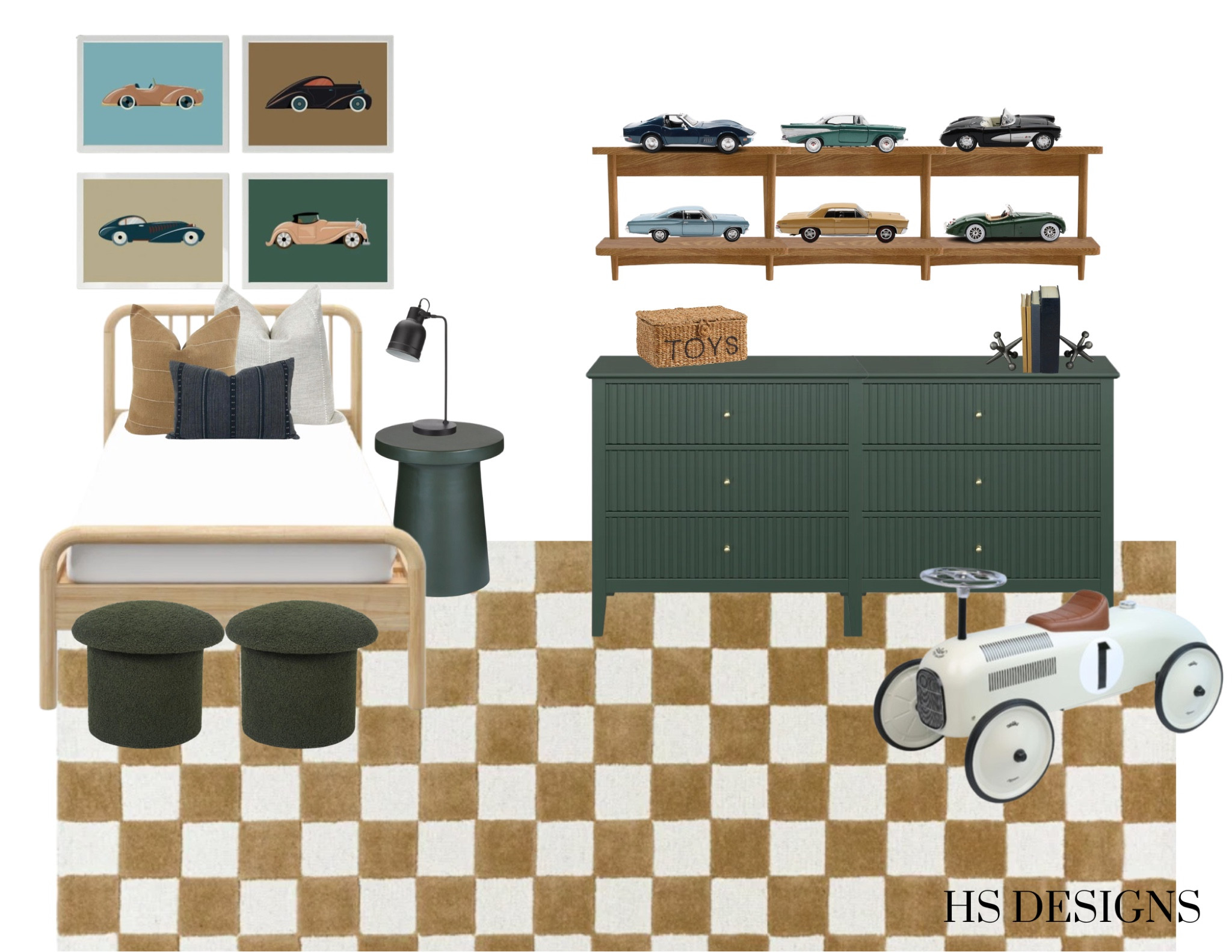 Vintage car toddler room 💚 


Car room, bedroom, toddler bedroom, colour bedroom, boys bedroom 


#LTKbaby #LTKkids #LTKfamily