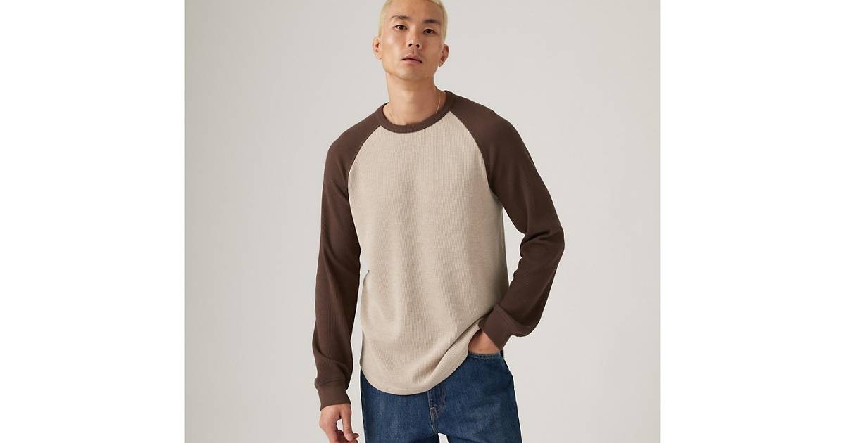Thermal Raglan Crewneck T-shirt | Levi's US