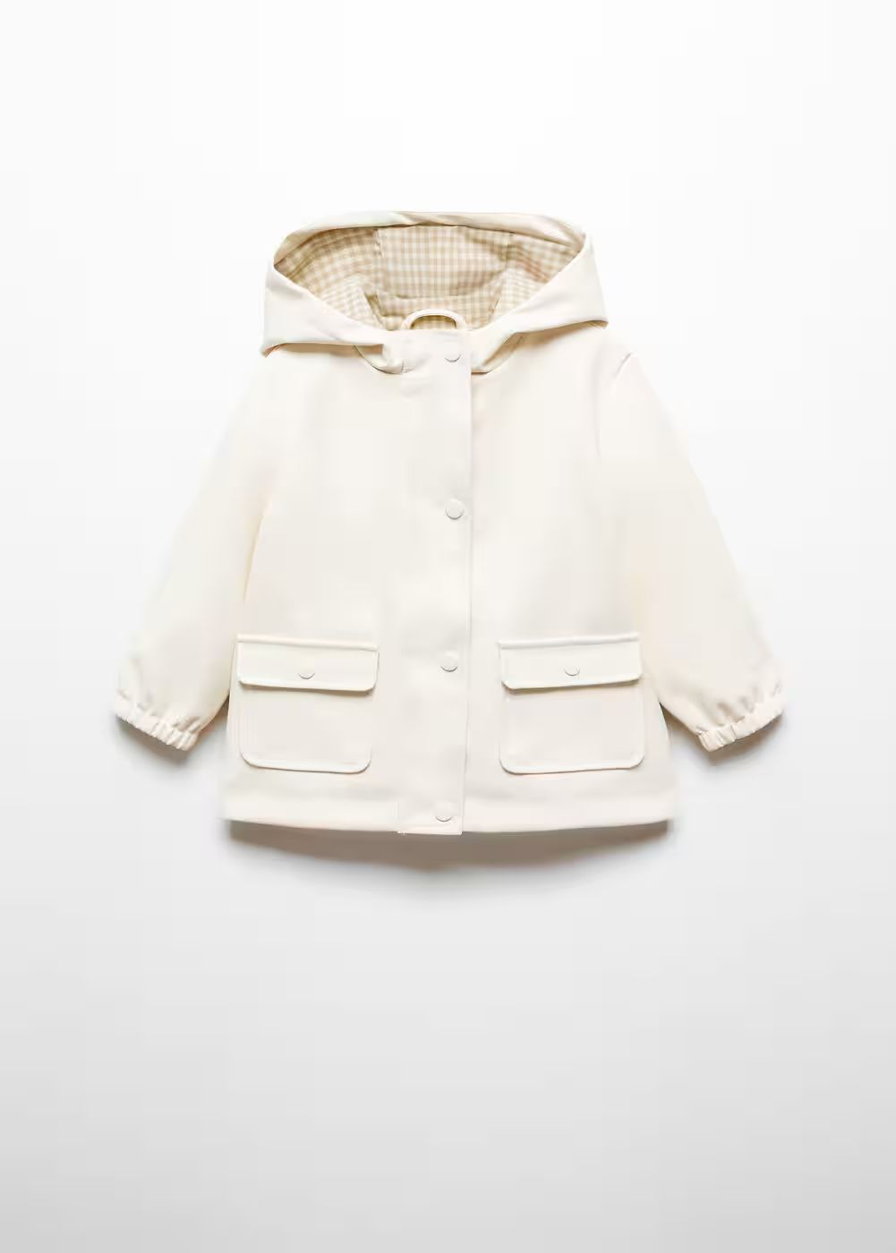 Raincoat hooded jacket | MANGO (US)