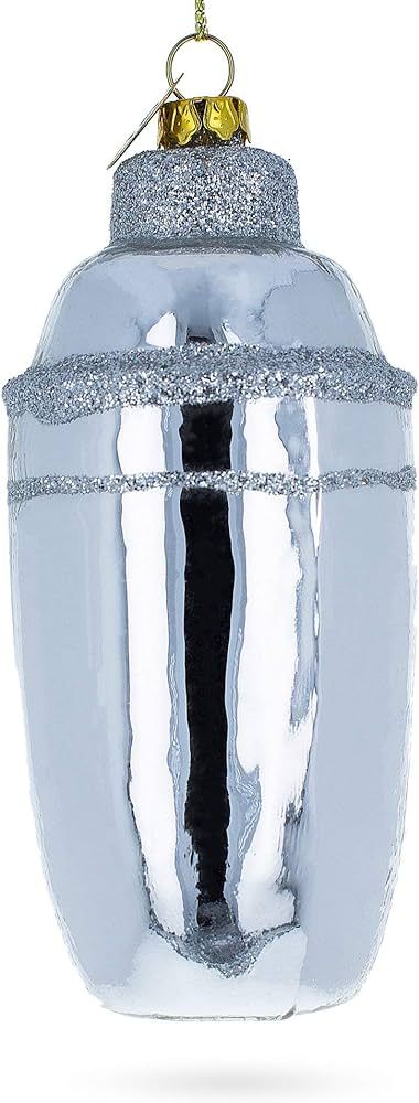 Stylish Barman Cocktail Shaker - Blown Glass Christmas Ornament | Amazon (US)