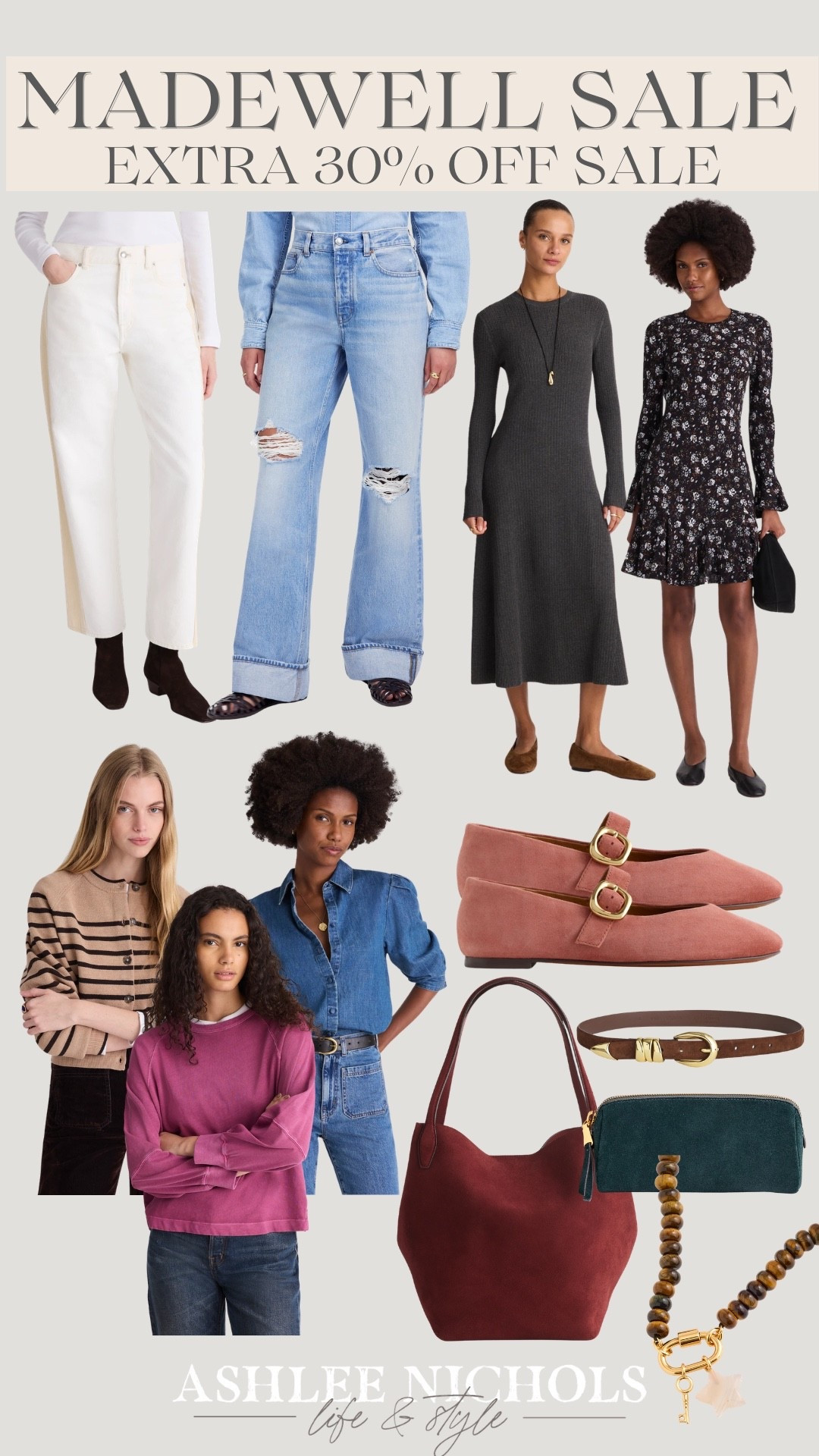 Extra 30% off Madewell sale with code LONGWKND

Denim jeans, striped sweater, floral dress, Mary Jane flats, denim button up 

#LTKSaleAlert #LTKootd #LTKSeasonal
